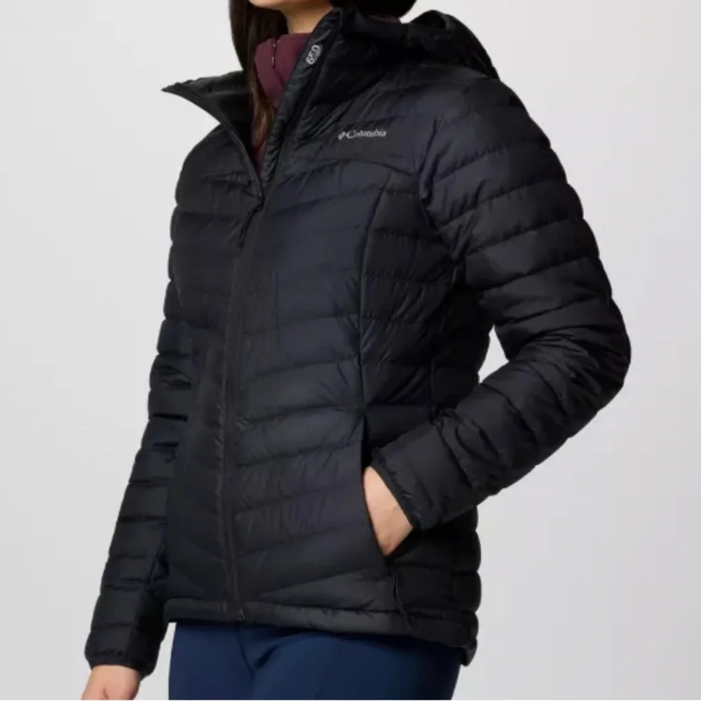Women’s’ Columbia Coat. New. Westridge-Hooded Down Jacket. Black. Large Coat - Picture 4 of 13